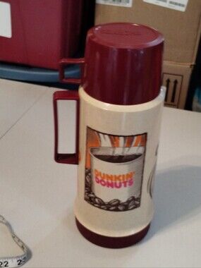 Vintage Dunkin Donuts thermos